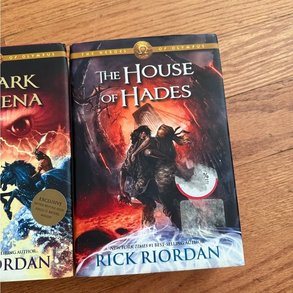 The Hero’s of Olympus Series Book 2-4 Rick Riordan - Picture 4 of 9